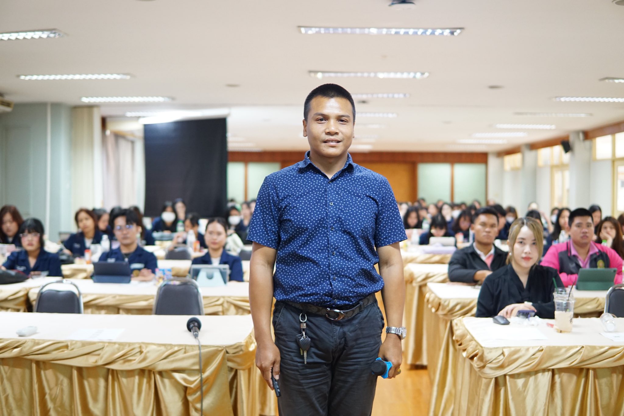การบรรยายพิเศษในหัวข้อ “การเตรียมความพร้อมเมื่อเกิดเหตุแผ่นดินไหว” ในวันพุธที่ 23 กรกฎาคม 2568
